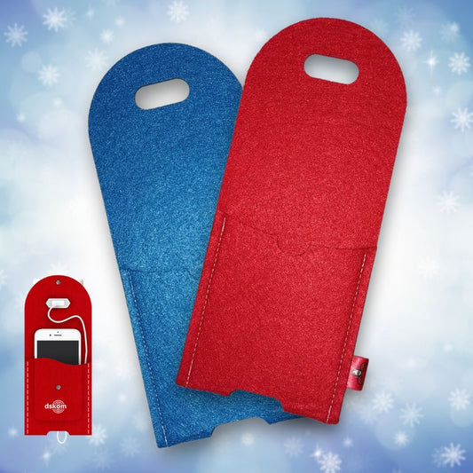 Stationäre Ladestation aus Filz für die Handys Ihrer Mitarbeiter