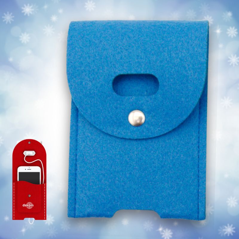 Handy-Ladetasche aus Filz "ToGo"