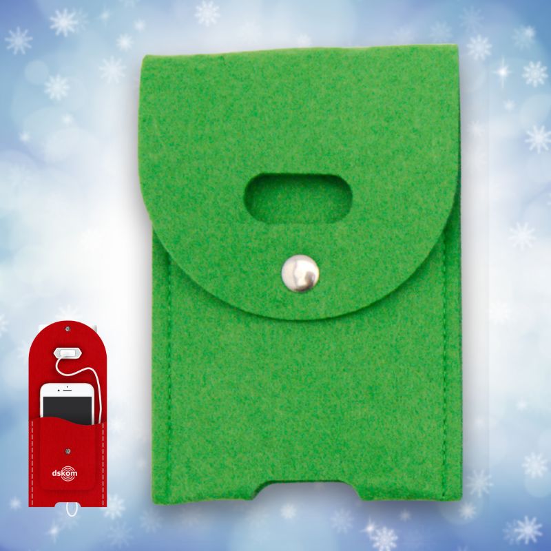 Handy-Ladetasche aus Filz "ToGo"