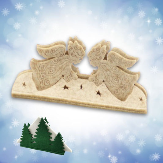 Filz Serviettenhalter Engeln