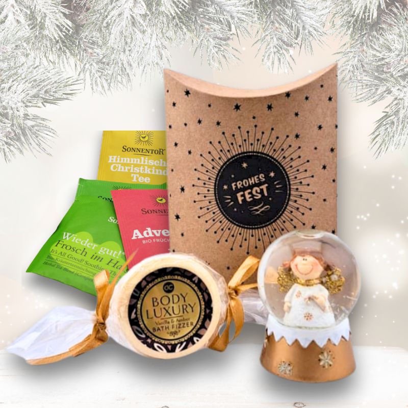 Kleines Wellness-Sets schön verpackt