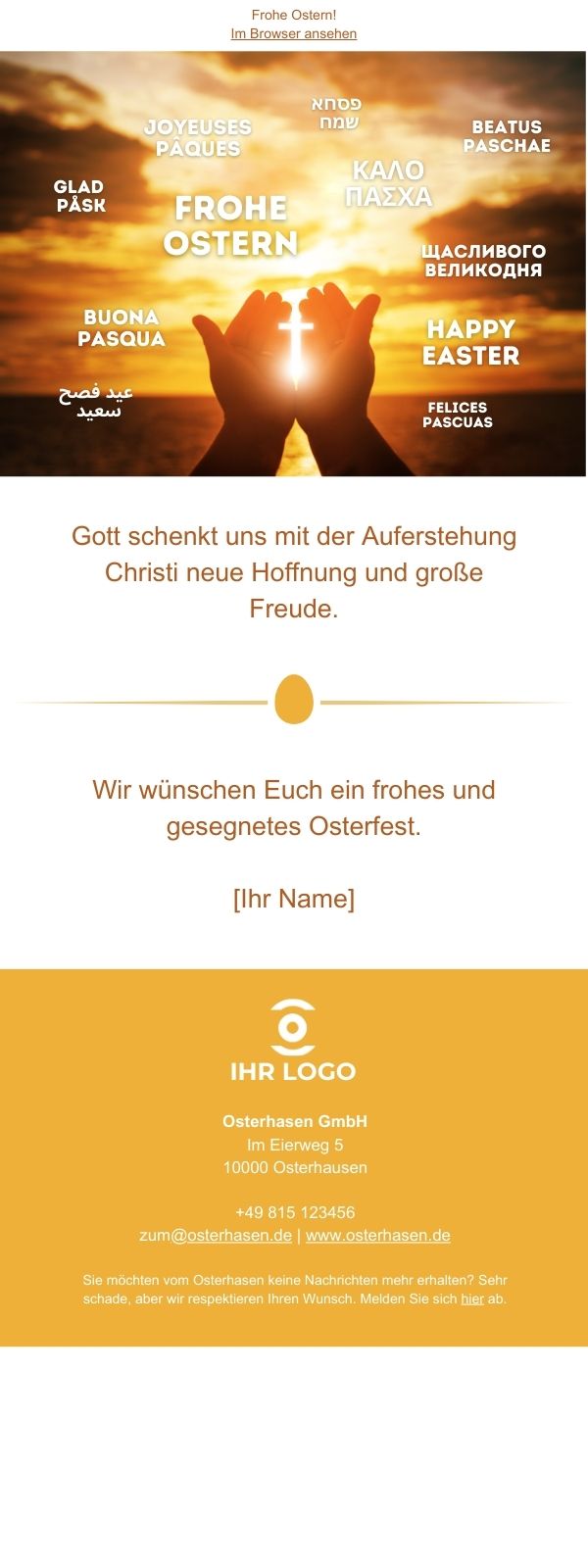OSTERN08 | Hand und Sprachen