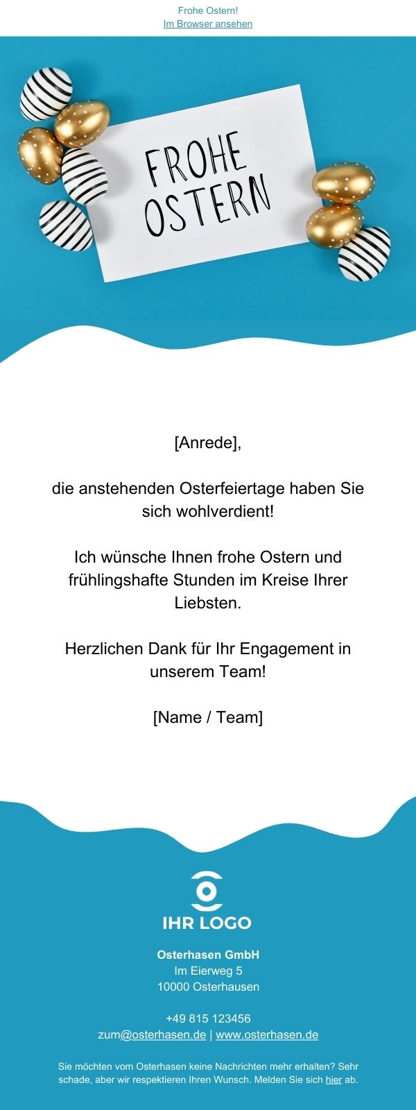 OSTERN21 | Goldeier