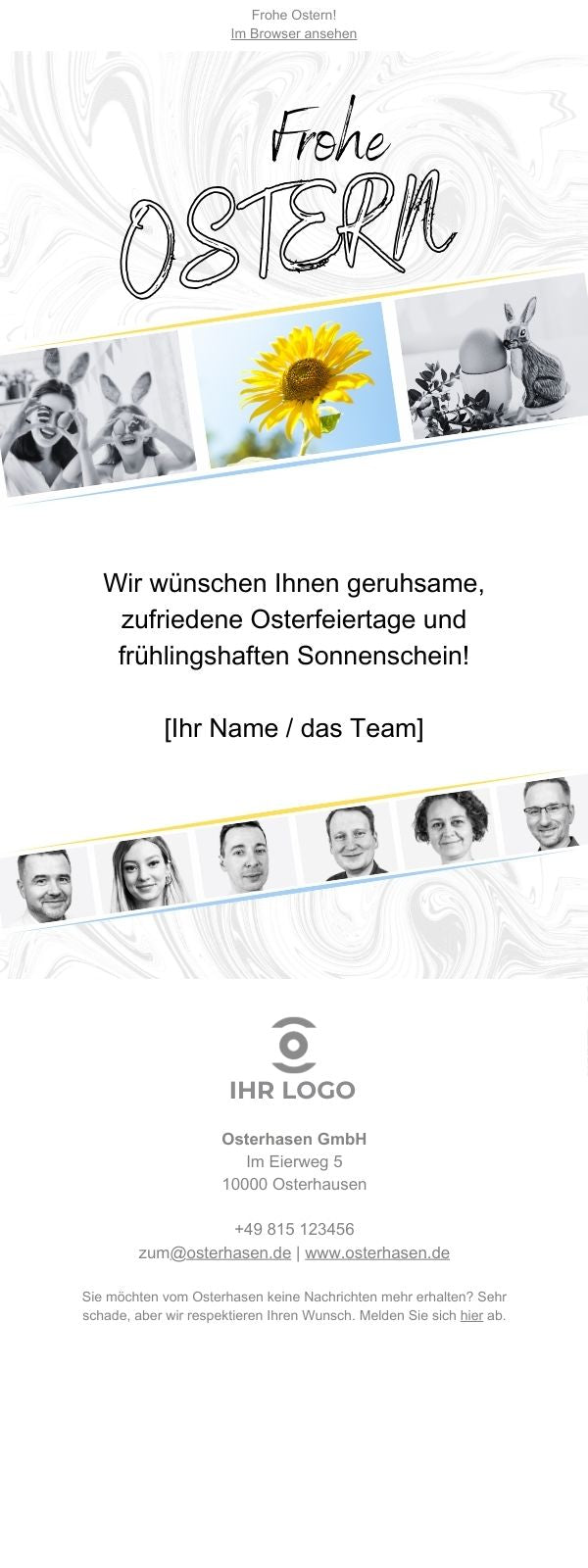 OSTERN22 | Ostergrüße der Mitarbeiter*innen