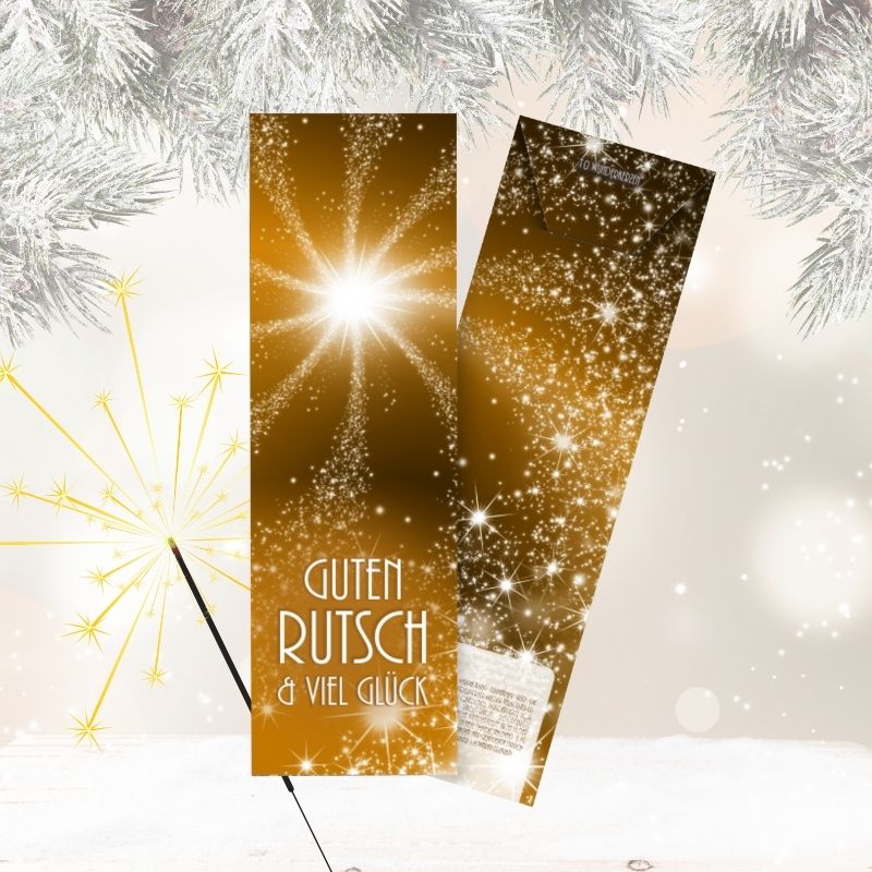 Silvester-Wunderkerzen: Guten Rutsch