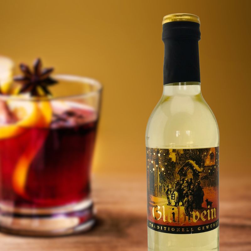 Weihnachts-Glühwein in 0,25l Mini-Flasche