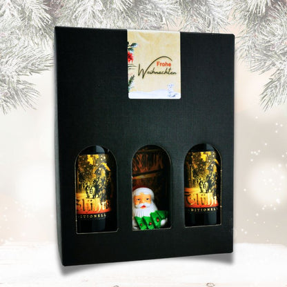 Double-In Weihnachts-Set mit Glühwein und Wunderkerzen