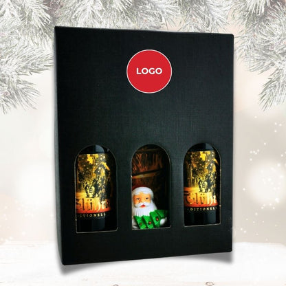 Double-In Weihnachts-Set mit Glühwein und Wunderkerzen