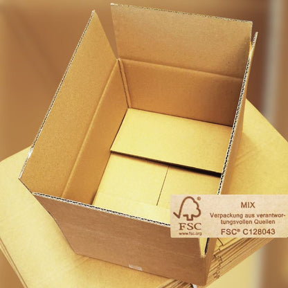 Zweiwelliger stabiler Versandkarton