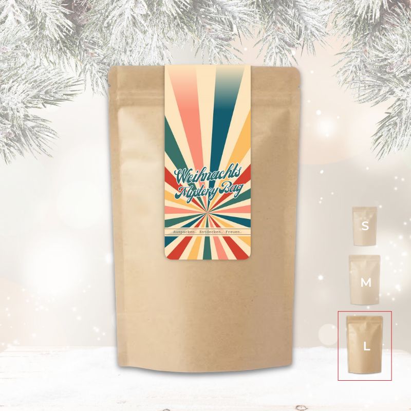 Weihnachts-Mystery-Bag – Motiv: Retrostrahlen