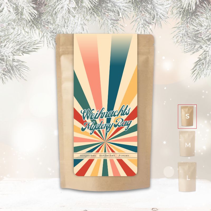Weihnachts-Mystery-Bag – Motiv: Retrostrahlen