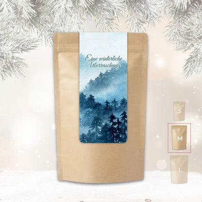 Weihnachts-Mystery-Bag – Motiv: Waldnebel