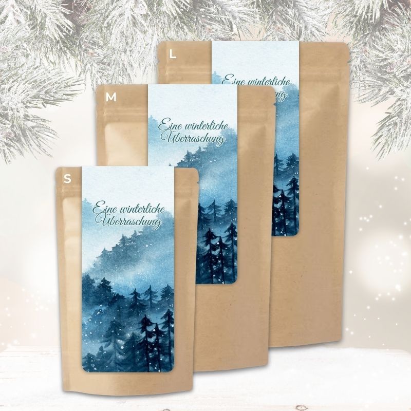 Weihnachts-Mystery-Bag – Motiv: Waldnebel