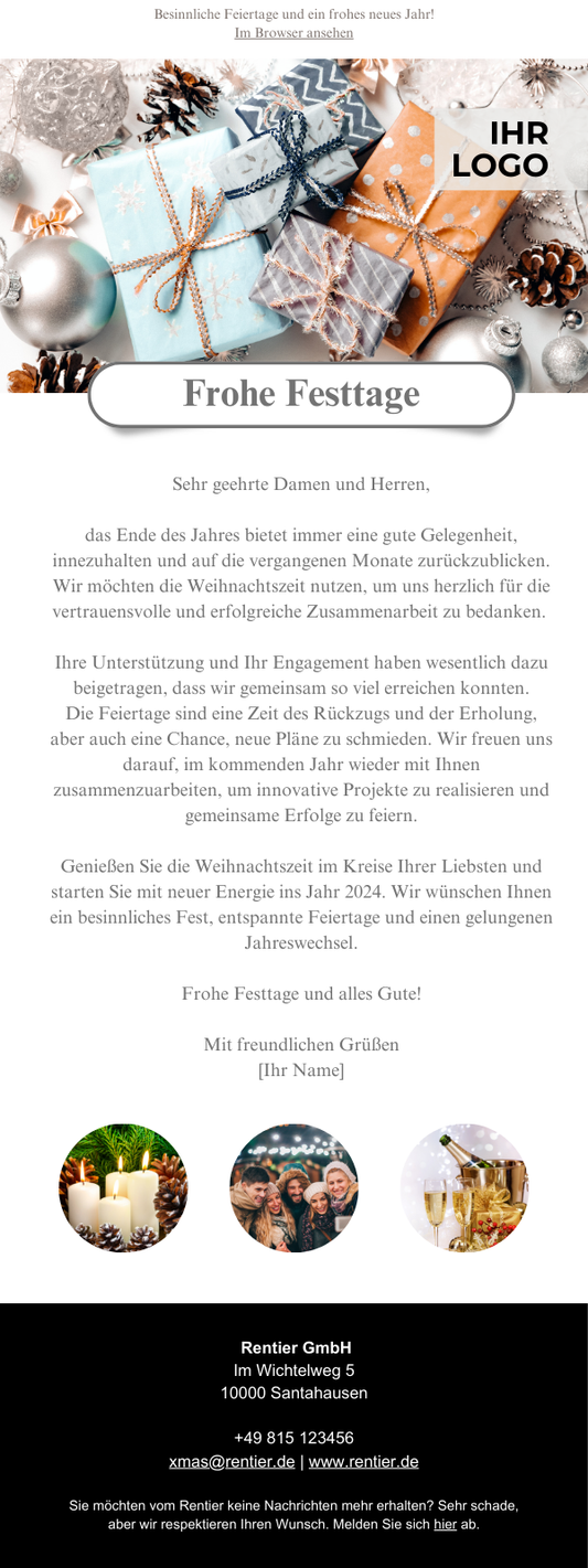 WEIHNACHTEN08 | Frohe Festtage