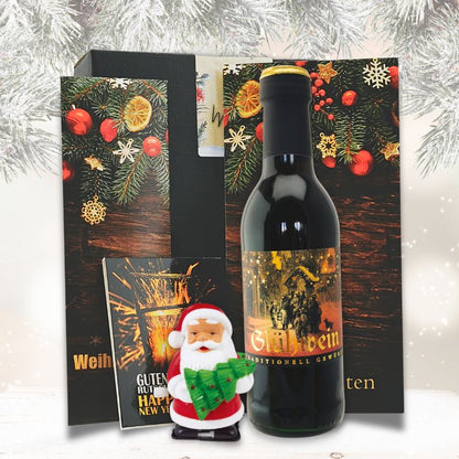 Double-In Weihnachts-Set mit Glühwein und Wunderkerzen
