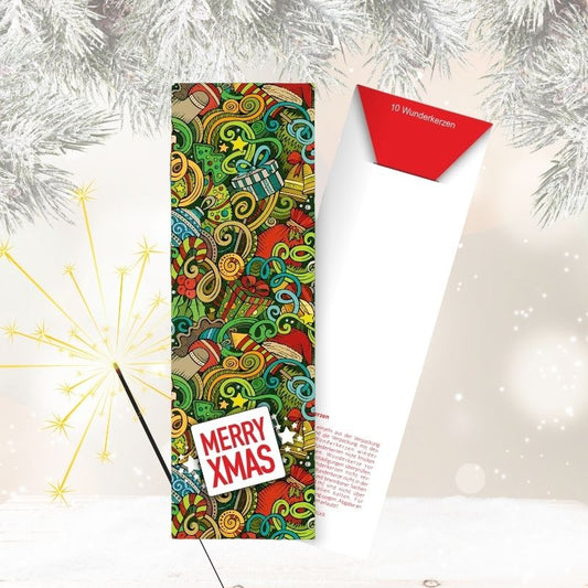 Wunderkerzen - Motiv: Christmas-Jungle
