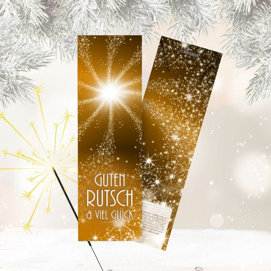 Silvester-Wunderkerzen: Guten Rutsch