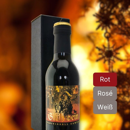 Geschenkset Weihnachts-Glühwein in 250ml Fläschchen